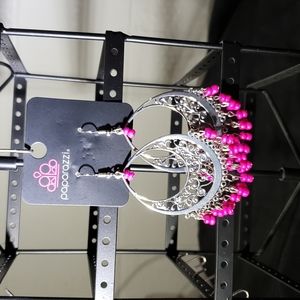 Four pairs of new Paparazzi earrings